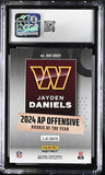 2024 Panini Instant Award Winners Jayden Daniels OROU Rookie Card #AW-OROY CGC 10