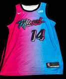 Tyler Herro Vice Nights Swing Man Signed Authentic Jersey JSA COA