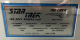 Star Trek Next Gen Crew Signed Framed Photo