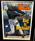 Michael Jordan Signed Framed Sports Illustrated Magazine