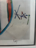 KAT American Acoustic Limited Edition Lithograph, signed Framed Art Work
