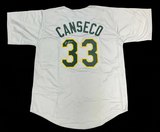 Jose Canseco Signed Authentic Jersey