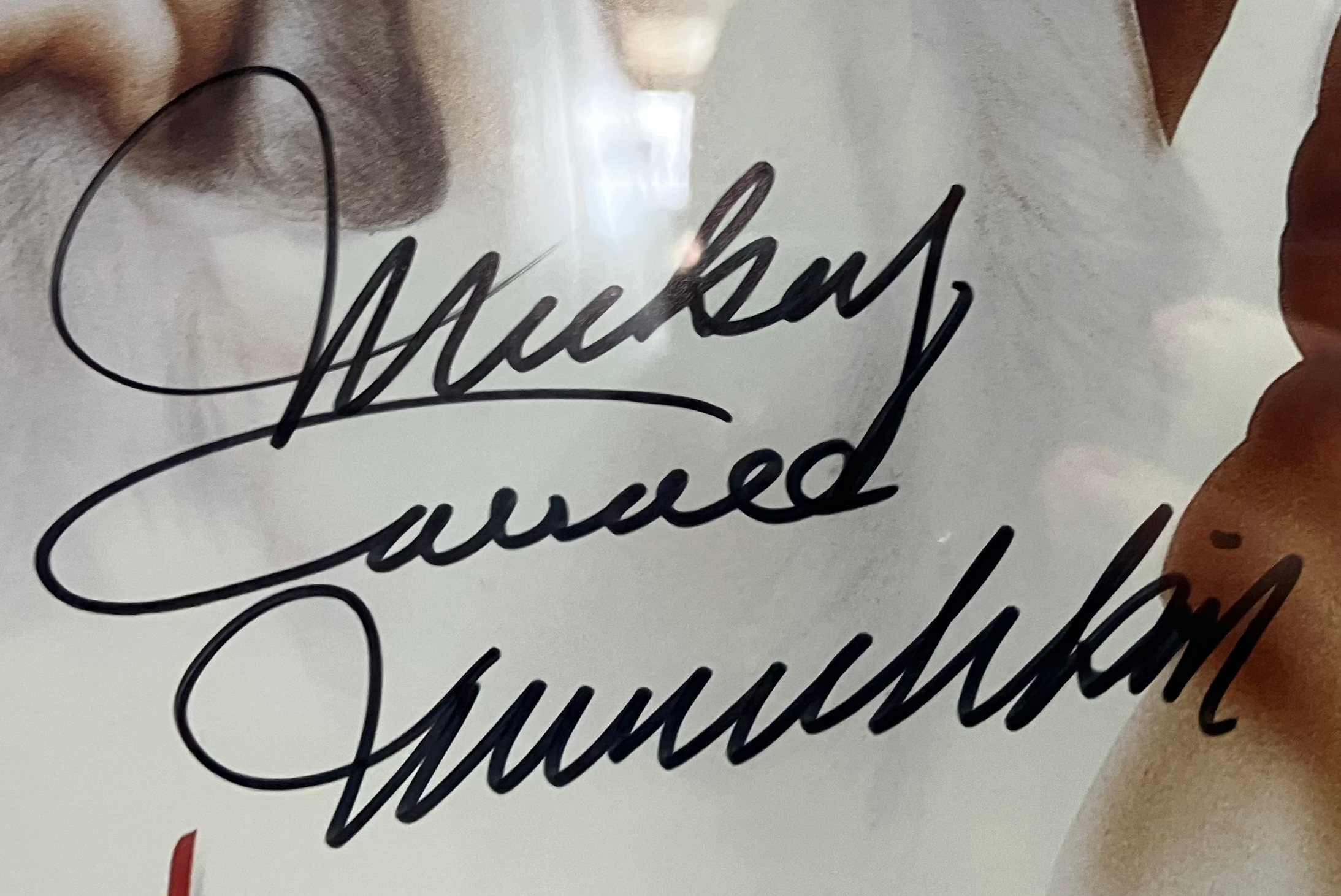 Wizard of Oz Framed Movie Poster 16x24 Autographed by Mickey