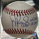Albert Pujols Signed Baseball Inscribe NL MVP 05,08,09 Fanatics COA