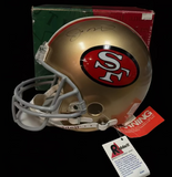 Joe Montana Signed San Francisco 49ers Full-Size Authentic Helmet w/ COA – Upper Deck Authenticated