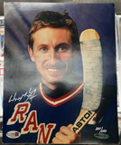Wayne Gretzky Signed 8X10 Photo Upper Deck and JSA COA /250