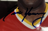 Eric Young Signed 4X7 Dukes Photo JSA COA