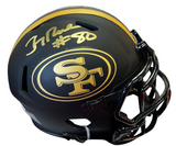 Jerry Rice Signed Authentic Eclipse Mini Helmet