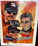 NASCAR Legends Of Daytona Signed Framed Photo