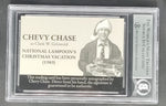 Chevy Chase as Clark Griswold Signed Trading Card Beckett Authenticated