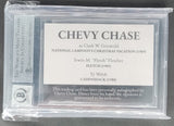Chevy Chase Signed Multi-Character Custom Trading Card Beckett Authenticated