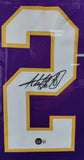 Adrian Peterson Signed Framed Jersey With Vikings Logo and Photos Beckett Authenticated