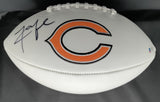 Khalil Mack Signed Chicago Bears Logo Football Beckett Authenticated