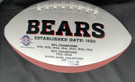 Khalil Mack Signed Chicago Bears Logo Football Beckett Authenticated