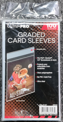 Ultra Pro Graded Sleeves 100 Count