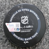 Tyler Toffoli Montreal Canadiens Autographed Official Game Puck Fanatics COA