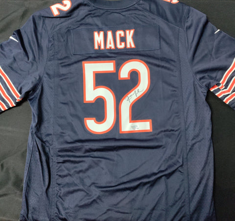 Khalil Mack Chicago Bears Autographed Jersey Fanatics COA