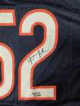 Khalil Mack Chicago Bears Autographed Jersey Fanatics COA