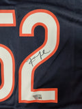 Khalil Mack Chicago Bears Autographed Jersey Fanatics COA