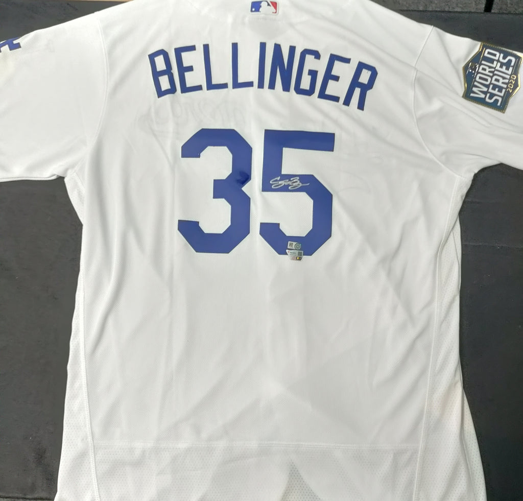 Cody Bellinger Signed Los Angeles Dodgers Jersey. Autographs