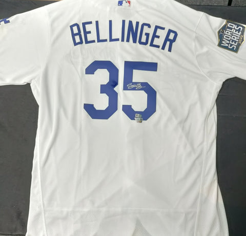 Cody Bellinger Los Angeles Dodgers 2020 MLB World Series Champions Autographed Jersey Fanatics COA