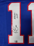 Phil Simms New York Giants Autographed Replica Jersey with "SB XXI MVP" Inscription Fanatics COA