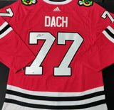 Kirby Dach Chicago Blackhawks Autographed Authentic Jersey Fanatics COA