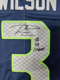 Russell Wilson Seattle Seahawks Autographed Jersey with "SB 48 Champs" Inscription Fanatics COA