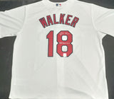 Jordan Walker St. Louis Cardinals Autographed Replica Jersey with "MLB Debut 3-30-23" Inscription Fanatics COA