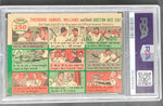 Ted Williams 1954 Topps #250 Trading Card PSA 4