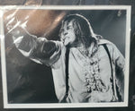 Meat Loaf Custom Matted Display With Photo and Cut Signature PSA Certified
