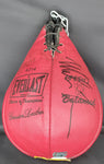 Mike Tyson Signed Everlast Speed Bag with Display Case JSA COA