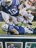 Andrew Luck Framed Signed Photo Commemorative PSA Authenticated