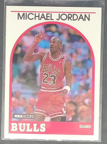 Michael Jordan 1989 NBA Hoops #200 Basketball Card