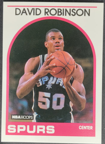 David Robinson 1989 NBA Hoops #310 Basketball Card