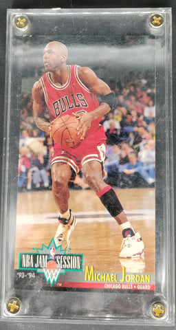 Michael Jordan 1993-94 Fleer NBA Jam Session #33 Basketball Card