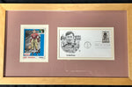 Jim Thorpe Framed Card and Envelope