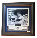Mantle & DiMaggio 16x20 Deluxe w-Cuts NY York Yankees enamel pin