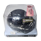 DJ Moose/Keenan Allen Dual Signed "SLASH" Variation Mini Helmet