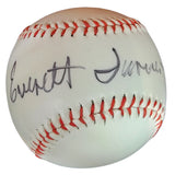 Richard O'Neal, Larry Smith, & Everett Turner Signed Baseball