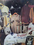 Pride Of America Framed Poster COA 12 MLB Authentic Signatures