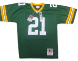 Charles Woodson Green Bay Packers Signed Mitchell And Ness Green Authentic Jersey