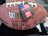 Brian Urlacher Signed Football Inscribed "To Bradley Best Wishes" JSA COA