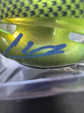 Kenneth Walker Signed Mini Flash Alternate Helmet Beckett COA Super Bowl MVP