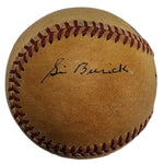 Si Burick Signed Baseball JSA COA