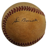 Si Burick Signed Baseball JSA COA