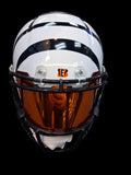 Ja'Marr Chase Signed Authentic Speed Riddell Full Size White w/Orange Visor Helmet Beckett COA