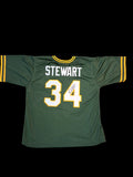 Dave Stewart Signed Oakland Athletics Dark Green Jersey COA JSA