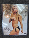 Ronda Rousey Signed 11x14 Signed Swimsuit Photo w COA