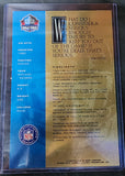 Jim Otto Signed Hall of Fame Signature Series Card Inscr. "00" & "H.O.F 1980"